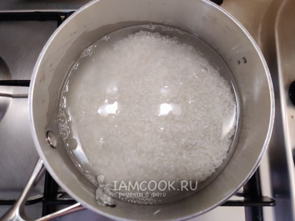 Рисовая каша с изюмом и курагой (на молоке)